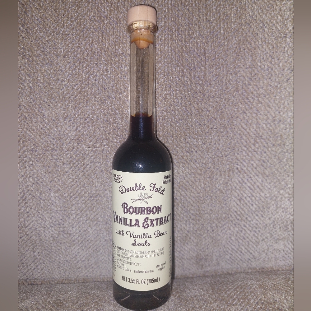 Trader Joe's Double Fold Bourbon Vanilla Extract, 3.55 FL OZ